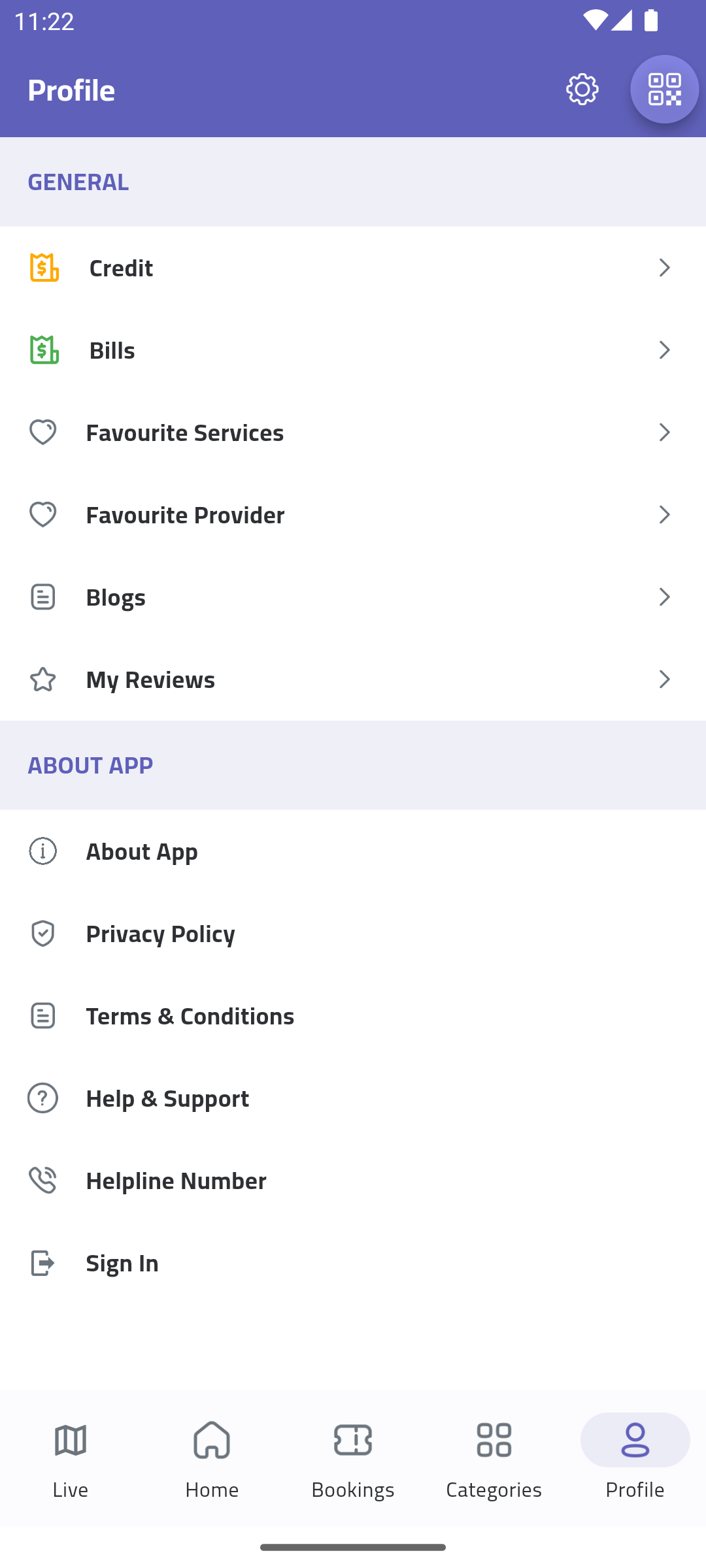 Bkhdmtak navigation menu